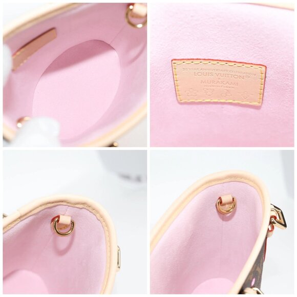 LOUIS VUITTON Cherry Blossom LV × TM Nano Bucket Bag Sakura - Picture 15 of 16